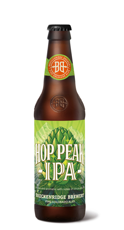 Hop Peak IPA Bottle Render